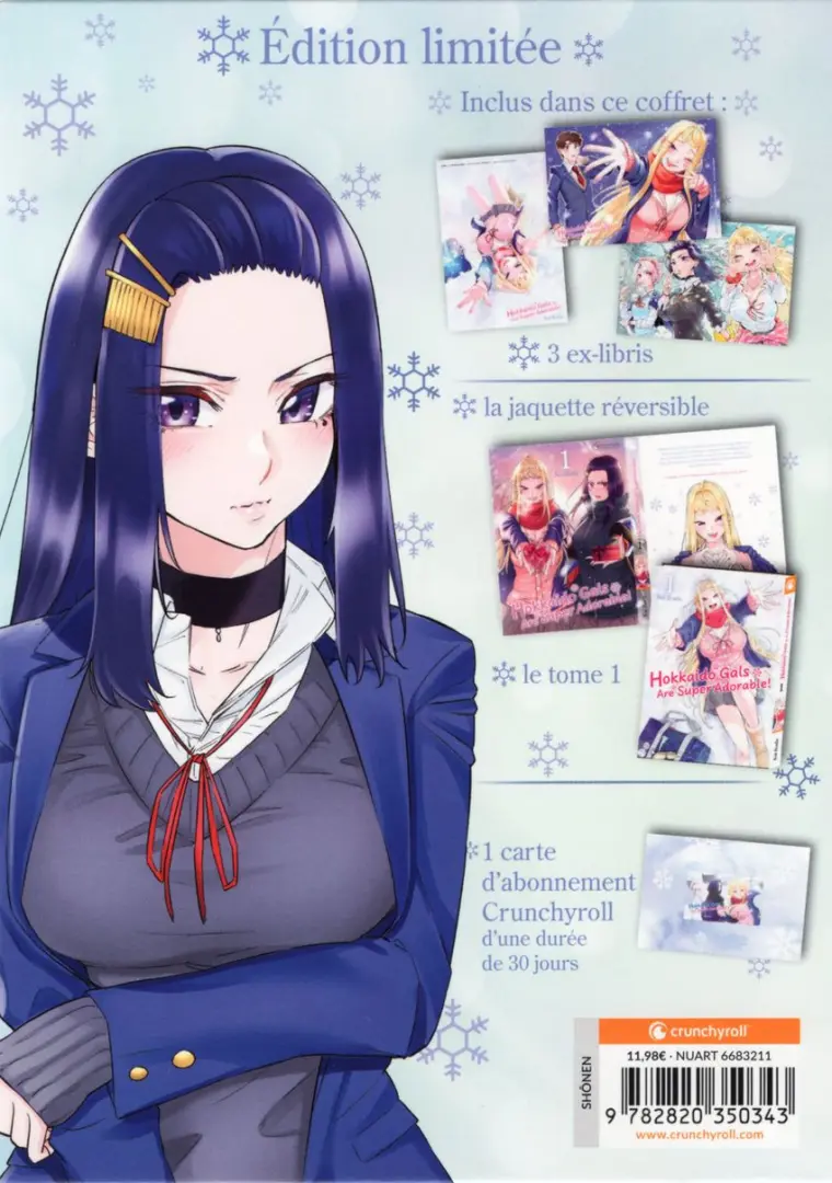 Verso de l'album Hokkaido Gals Are Super Adorable ! 1