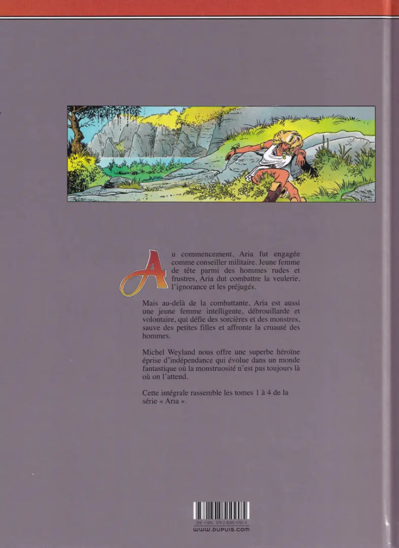Verso de l'album Aria Intégrale 1