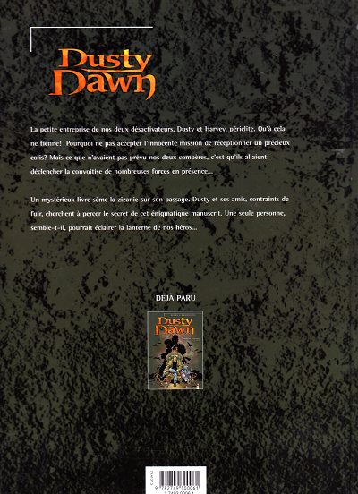 Verso de l'album Dusty Dawn Tome 2 L'héritage maléfique - 2ème partie