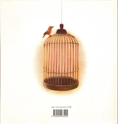 Verso de l'album L'Enfant silence