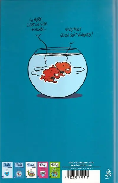 Verso de l'album Le Fond du bocal Tome 6