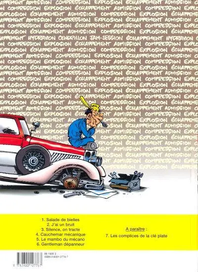 Verso de l'album Garage Isidore Tome 6 Gentleman dépanneur