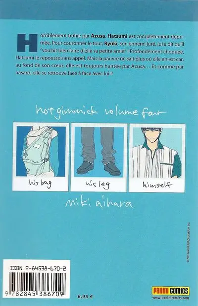Verso de l'album Hot Gimmick #4