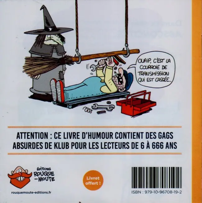 Verso de l'album Absconcités Tome 4 Il était une fois
