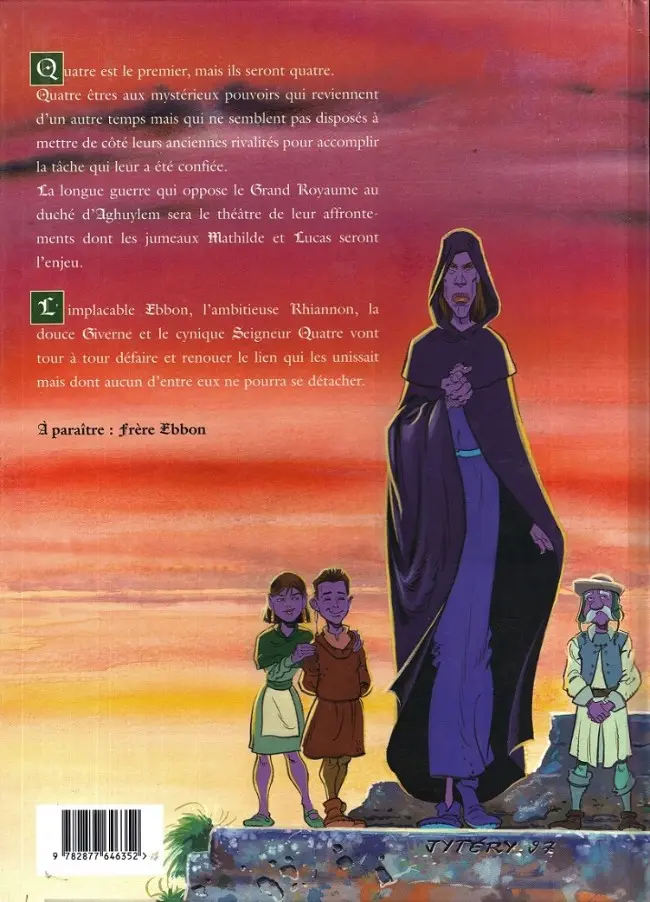 Verso de l'album Le Lien Tome 1 Seigneur quatre