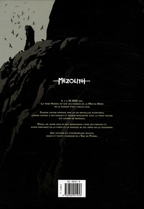 Verso de l'album Mezolith Tome 1 Livre 1