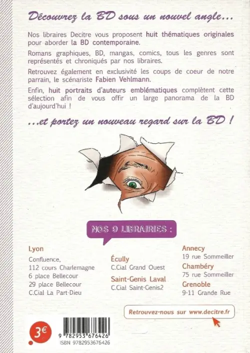Verso de l'album Nouveau regard - Le Guide !
