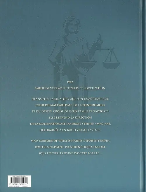 Verso de l'album L'Ordre de Cicéron Tome 4 Verdicts