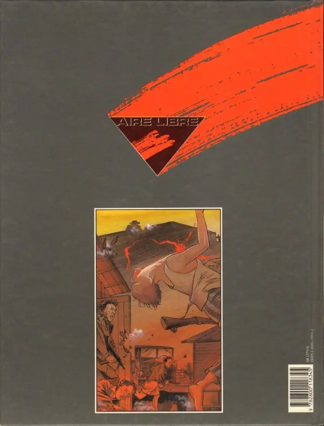 Verso de l'album Les Oubliés d'Annam 2