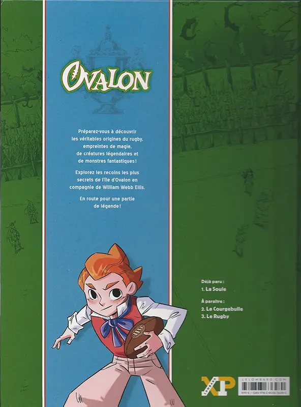 Verso de l'album Ovalon Tome 1 La soule