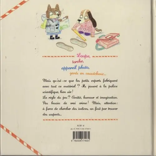 Verso de l'album Les Petits experts Pâte à dent