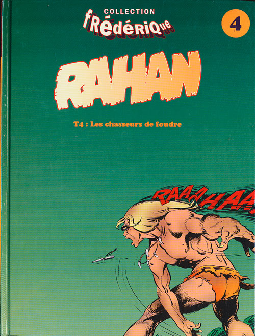 Couverture de l'album Rahan Tome 4 Les chasseurs de foudre