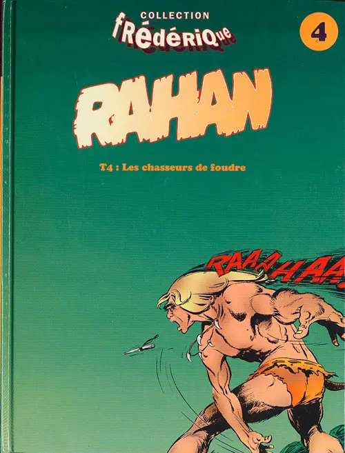 Couverture de l'album Rahan Tome 4 Les chasseurs de foudre