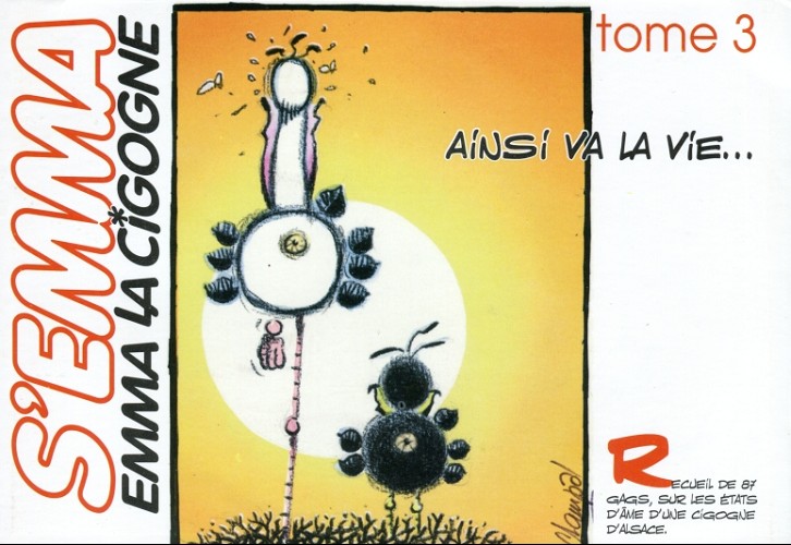 Couverture de l'album S'Emma - Emma la cigogne Tome 3 Ainsi va la vie...