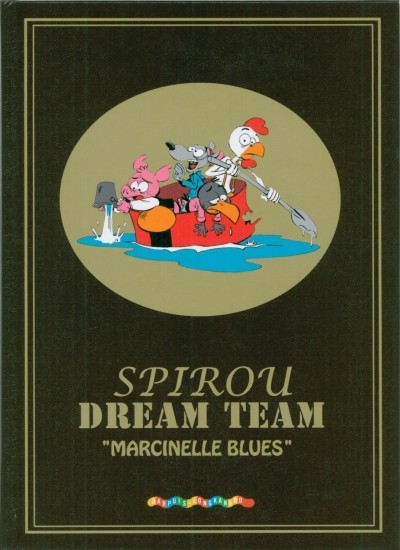 Couverture de l'album Spirou Dream Team Marcinelle blues