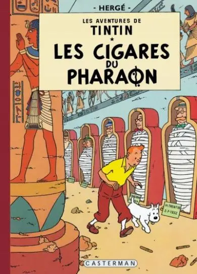 Couverture de l'album Tintin Tome 4 Les cigares du pharaon
