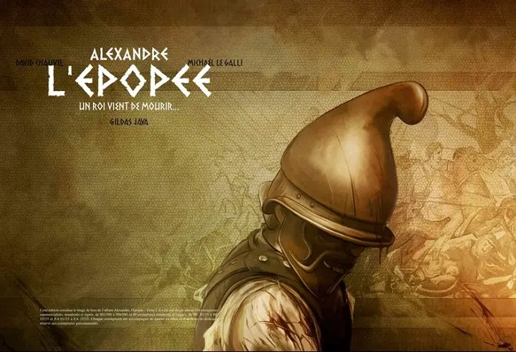 Couverture de l'album Alexandre - L'épopée Tome 1 Un roi vient de mourir