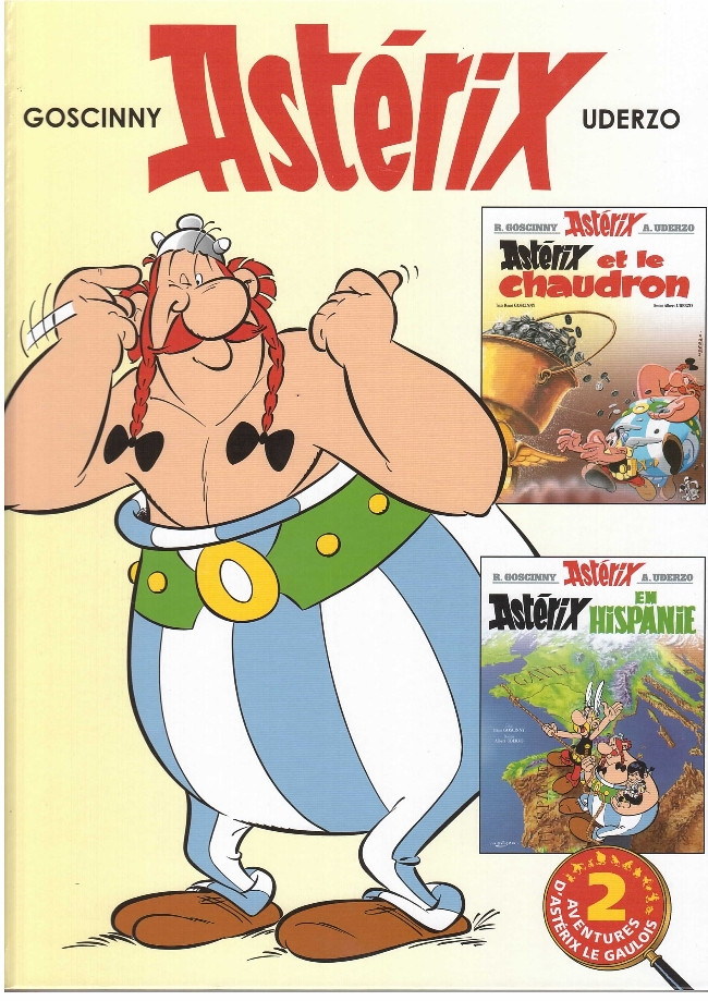 Couverture de l'album Astérix Tomes 13 et 14 Astérix et le chaudron / Astérix en Hispanie