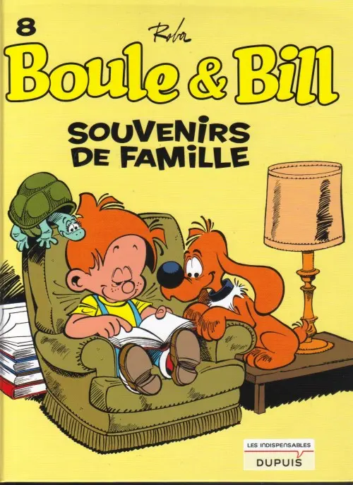 Couverture de l'album Boule & Bill Tome 8 Souvenirs de famille