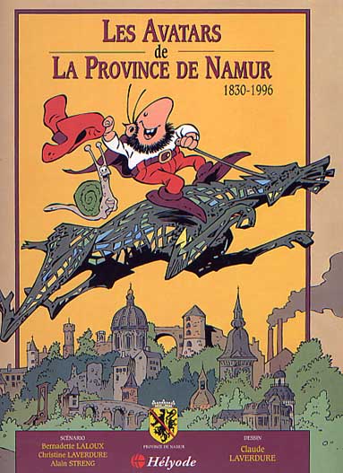 Couverture de l'album Les Avatars de la province de Namur 1830-1996