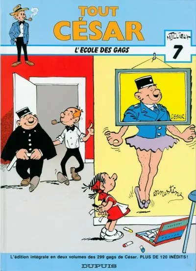 Couverture de l'album Tout César L'école des gags
