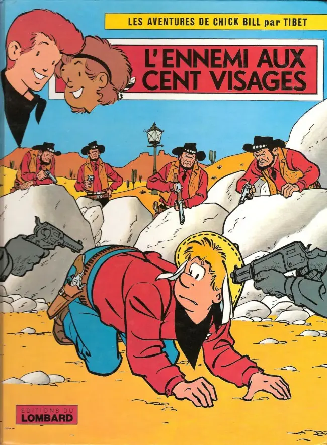 Couverture de l'album Chick Bill Tome 8 L'ennemi aux cent visages