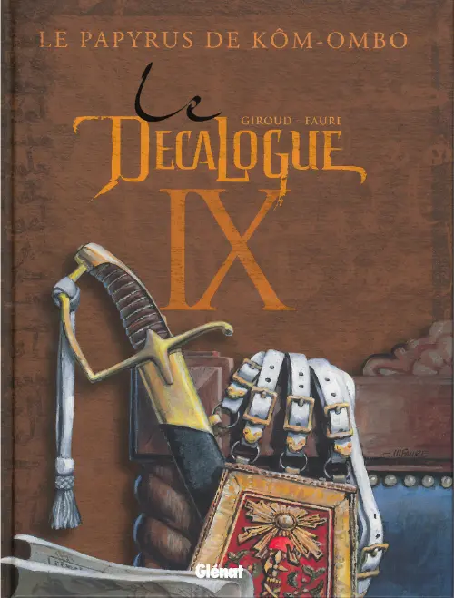 Couverture de l'album Le Décalogue Tome 9 La papyrus de Kôm-Ombo