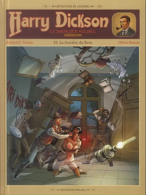 Couverture de l'album Harry Dickson Tome 10 La sorcière du Kent