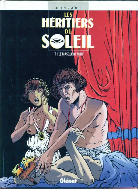 Couverture de l'album Les Héritiers du soleil Tome 1 Le masque de mort
