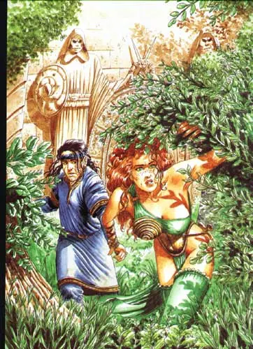 Couverture de l'album Les larmes du démon Tome 2 La roussotte