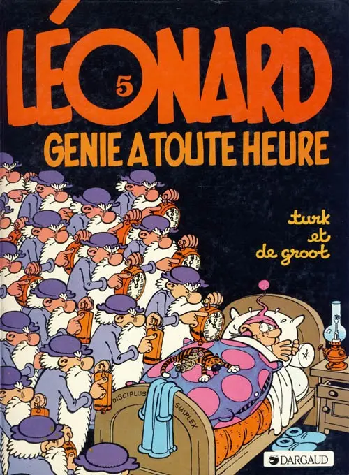 Couverture de l'album Léonard Tome 5 Génie à toute heure
