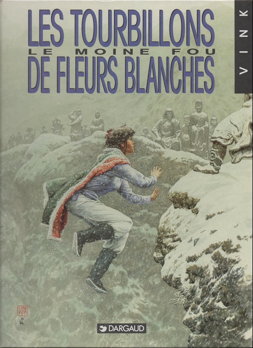 Couverture de l'album Le Moine fou Tome 7 Les tourbillons de fleurs blanches