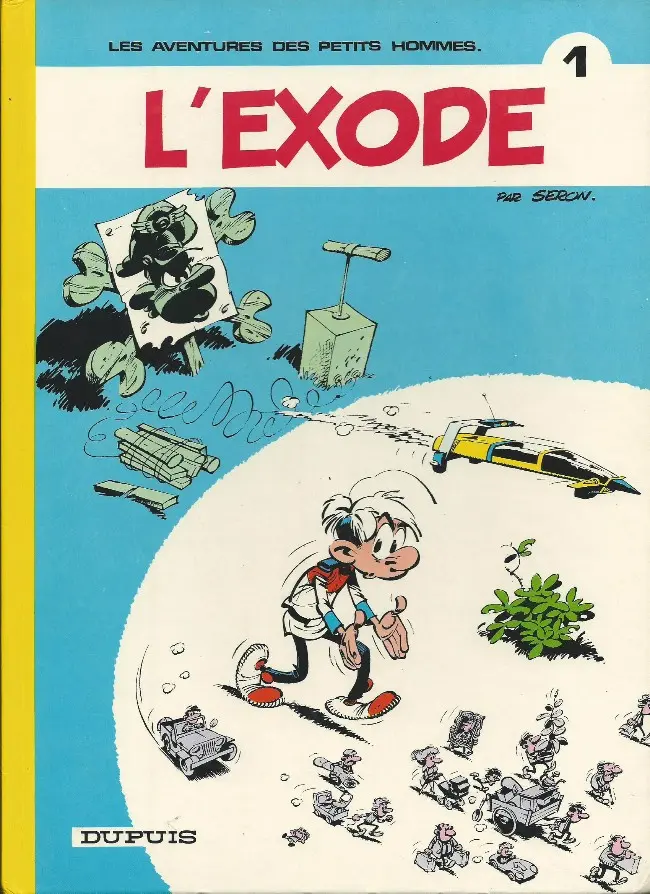 Couverture de l'album Les Petits hommes Tome 1 l'exode