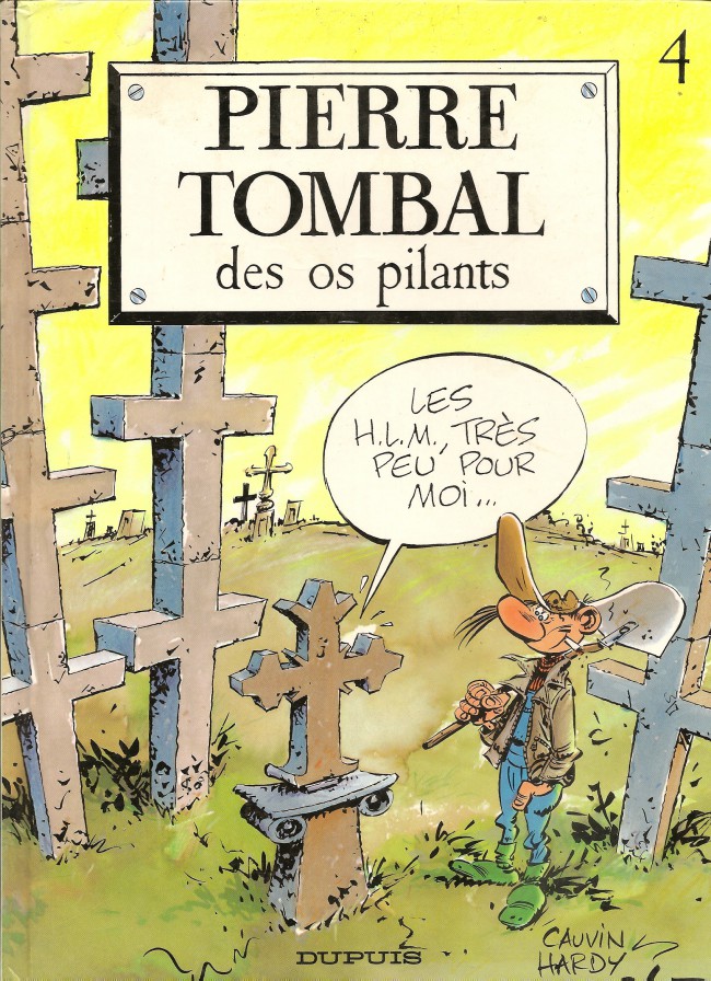 Couverture de l'album Pierre Tombal Tome 4 Des os pilants
