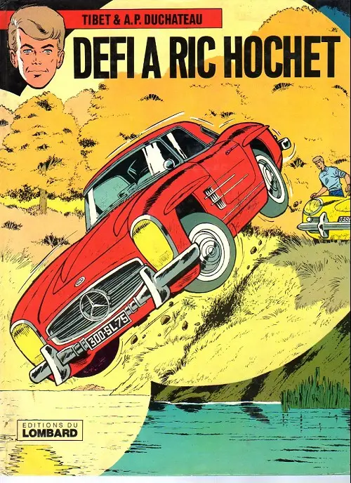 Couverture de l'album Ric Hochet Tome 3 Défi à Ric Hochet