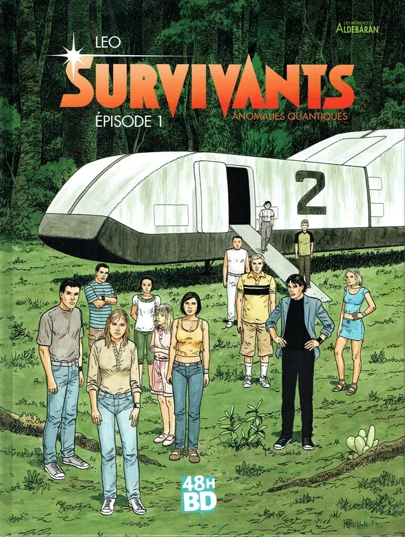 Couverture de l'album Survivants - Anomalies quantiques Épisode 1