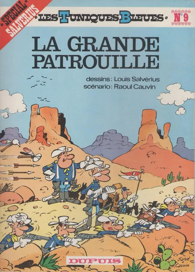 Couverture de l'album Les Tuniques Bleues Tome 9 La grande patrouille