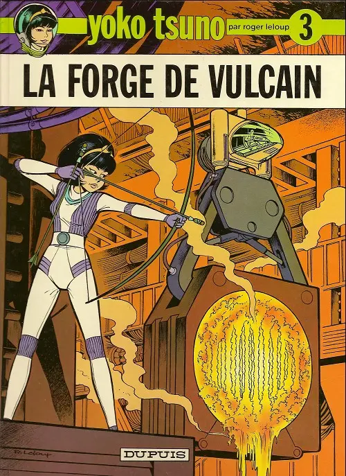 Couverture de l'album Yoko Tsuno Tome 3 La forge de Vulcain