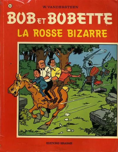 Couverture de l'album Bob et Bobette Tome 151 La rosse bizarre