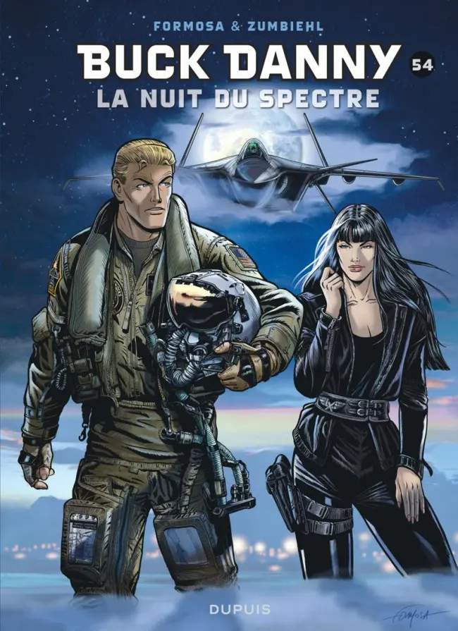 Couverture de l'album Buck Danny Tome 54 La nuit du spectre