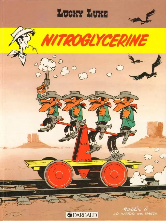 Couverture de l'album Lucky Luke Tome 57 Nitroglycérine