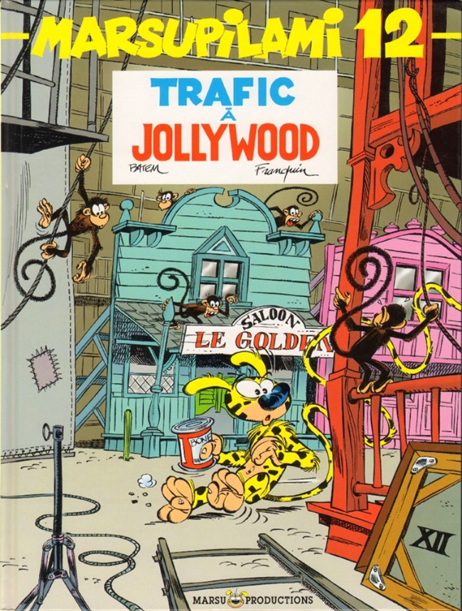 Couverture de l'album Marsupilami Tome 12 Trafic à Jollywood