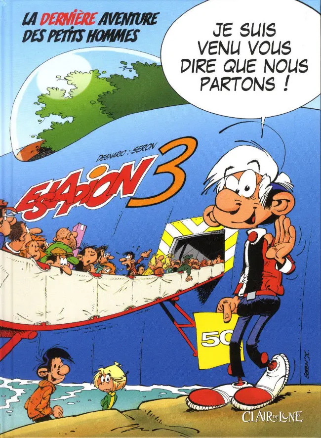 Couverture de l'album Les Petits hommes Tome 44 Eslapion 3