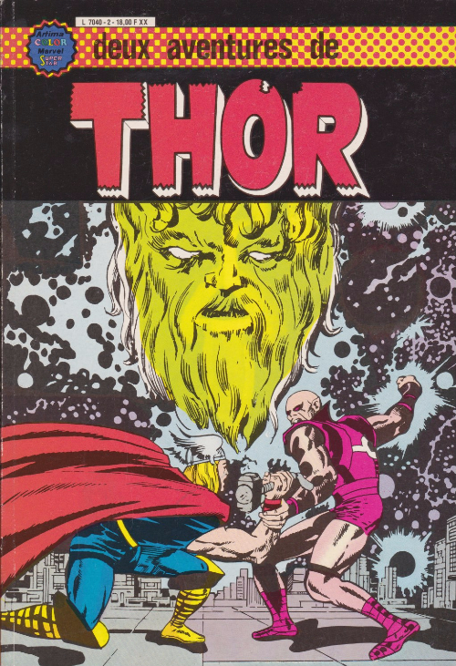 Couverture de l'album Thor le fils d'Odin Album N° 2