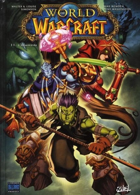 Couverture de l'album World of Warcraft Soleil Productions Tome 11 L'Assemblée