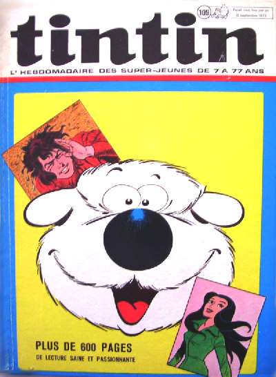 Couverture de l'album Tintin Tome 109