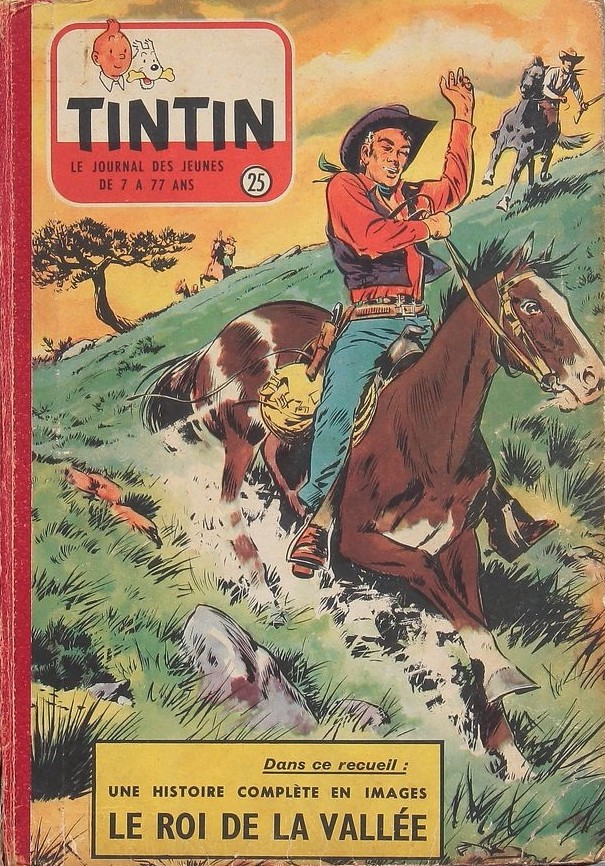 Couverture de l'album Tintin Tome 25 Tintin album du journal (n° 357 à 369)