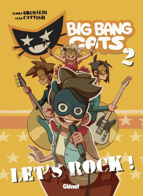 Couverture de l'album Big Bang Cats Tome 2 Let's rock !