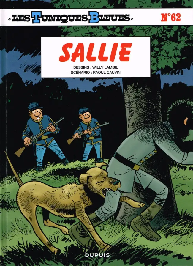 Couverture de l'album Les Tuniques Bleues Tome 62 Sallie