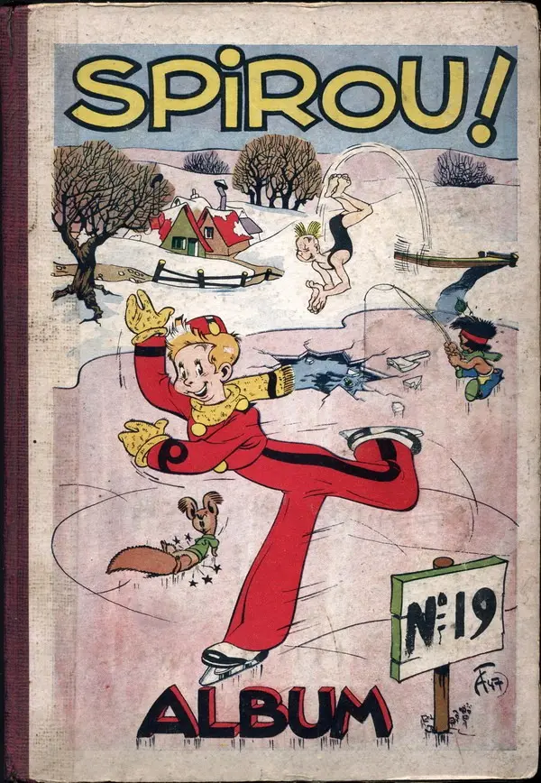 Couverture de l'album Le journal de Spirou Album N° 19